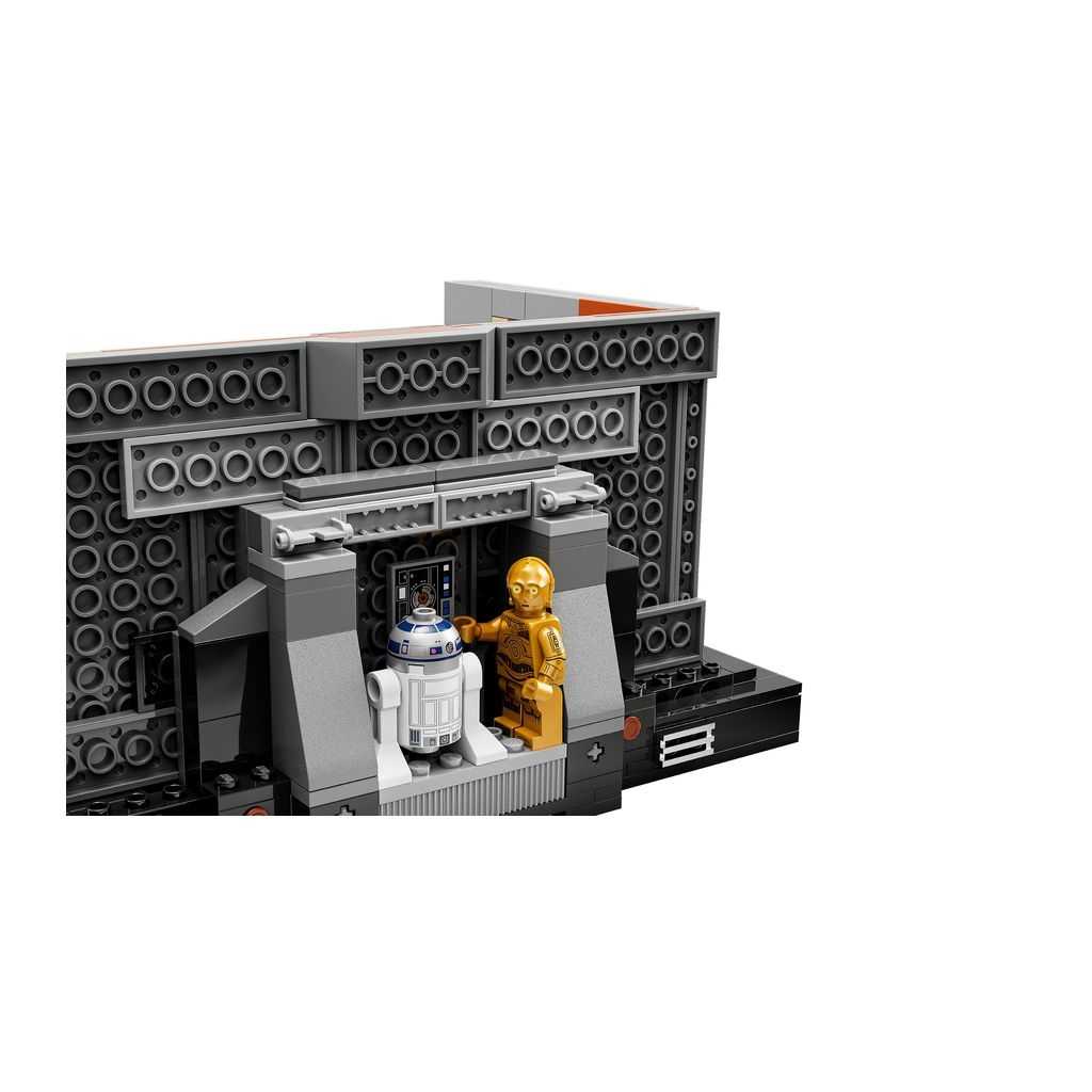 Star Wars Lego Diorama: Compactador de Basura de la Estrella de la Muerte Edades 18+ # 75339 Artículo 802 Piezas | XNQ-496278